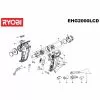 Ryobi EHG2000LCD Spare Parts List Type: 5133001139